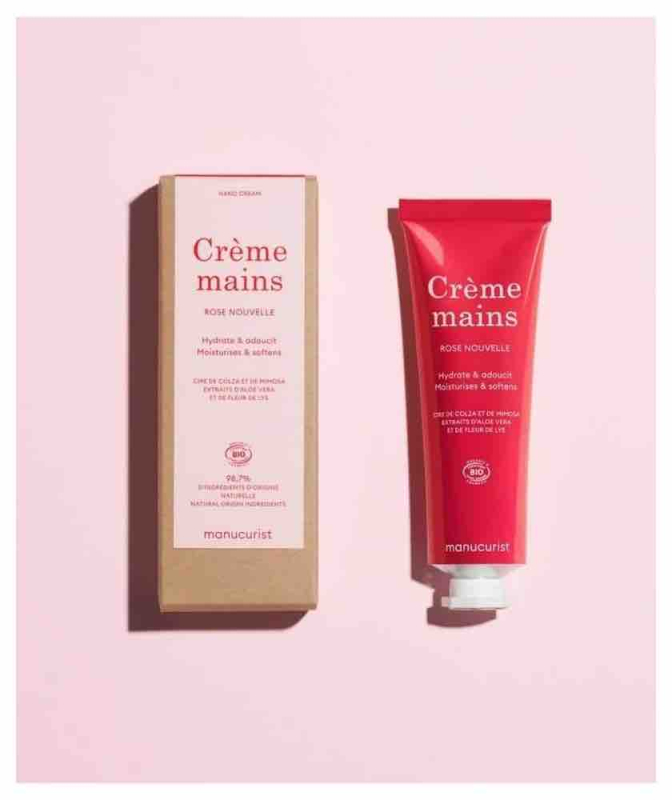 Crème Mains bio Rose Nouvelle