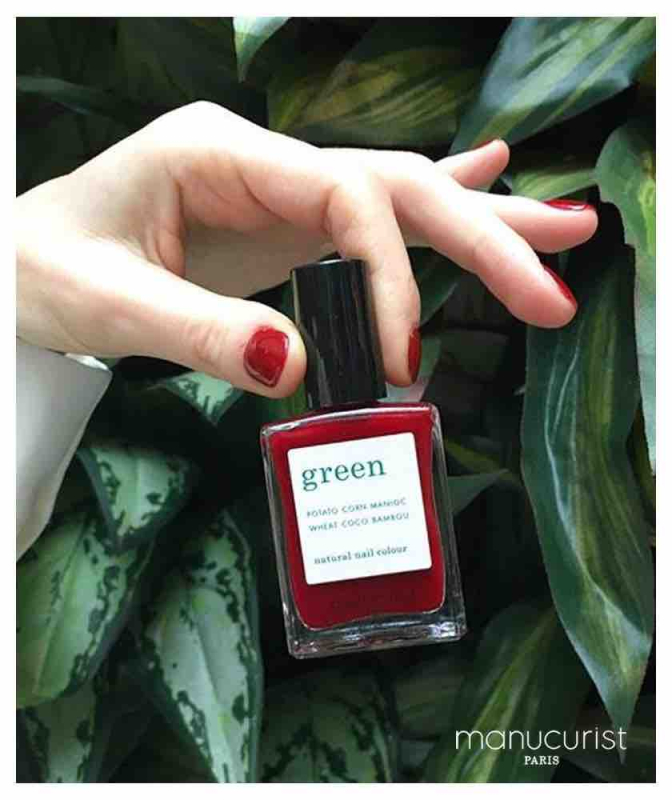 Vernis GREEN Dark Pansy
