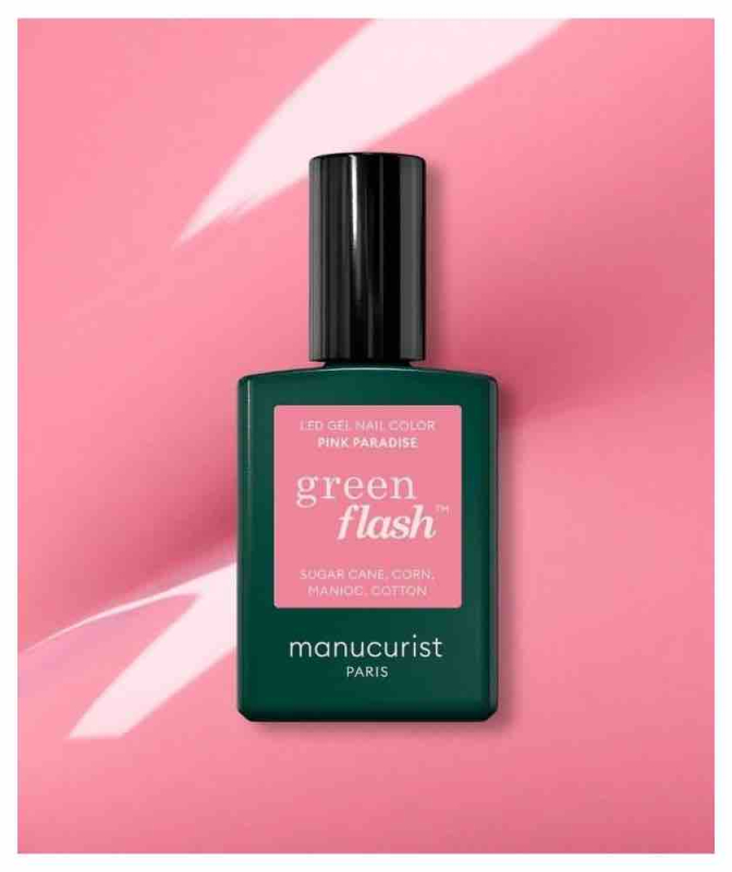 Vernis semi permanent Green FLASH Pink Paradise