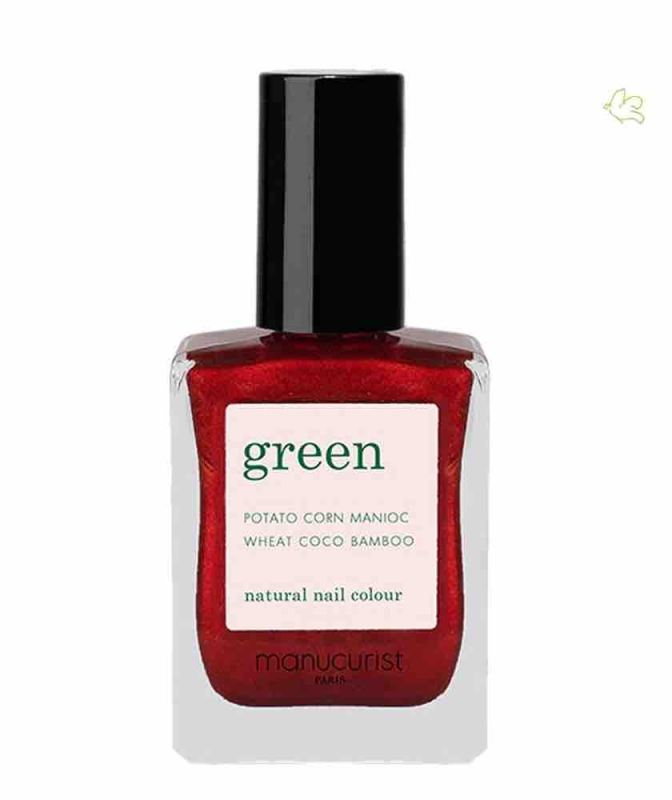 Vernis GREEN Red Hibiscus