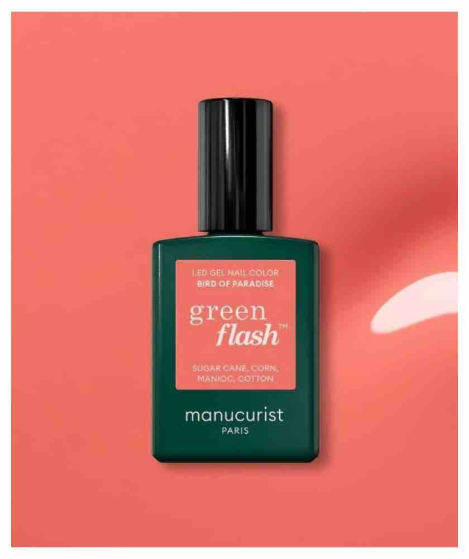 Vernis semi permanent Green FLASH Bird of Paradise