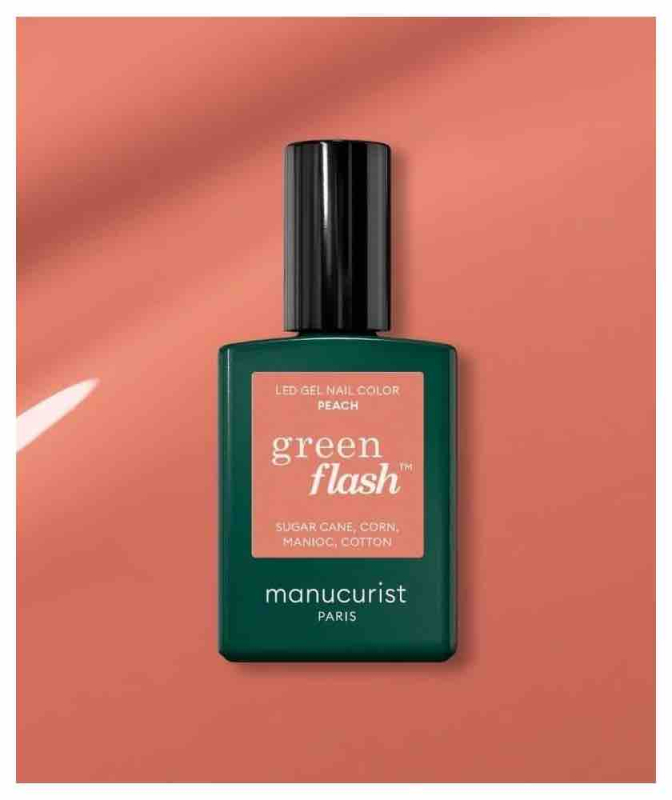 Vernis semi permanent Green FLASH Peach