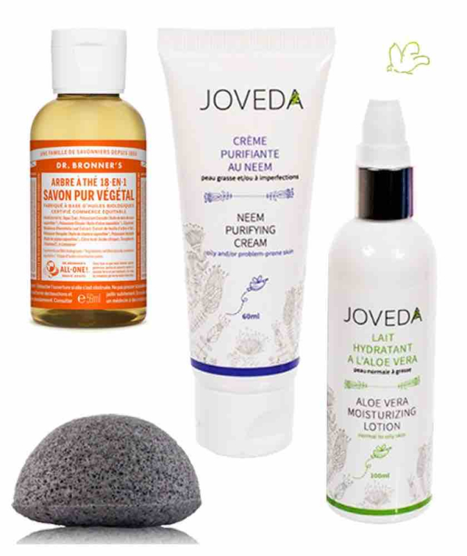 Stop Acné - Coffret soin visage peaux impures 4 produits