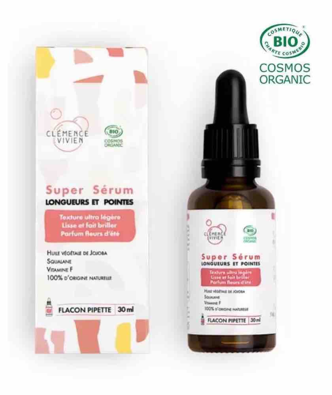 Super Sérum Cheveux bio Longueurs et Pointes