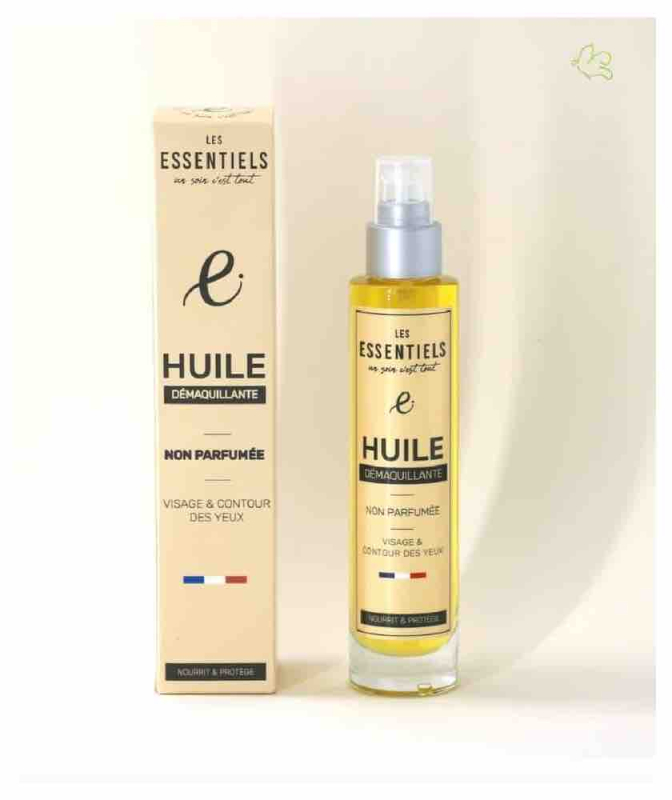 Huile Démaquillante bio non parfumée