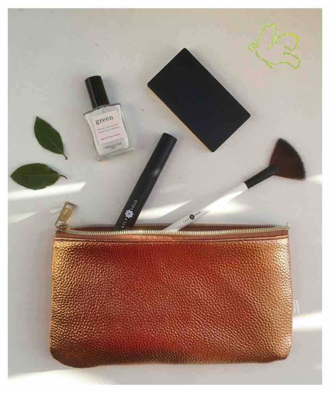 Trousse Beauté cuivre