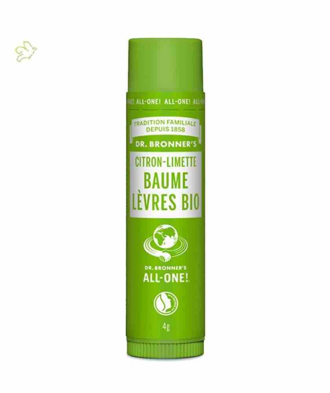 Baume à Lèvres bio Citron Limette