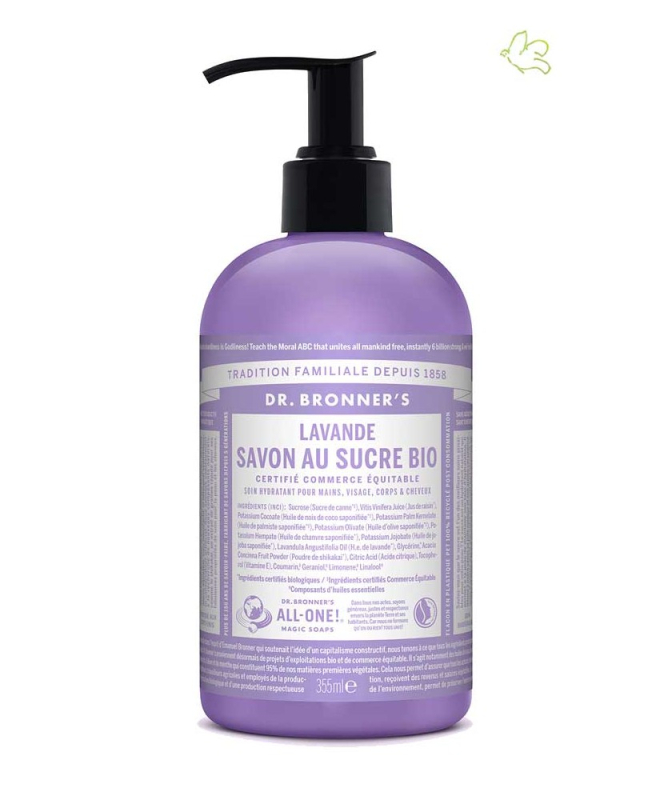 Savon au Sucre bio Lavande