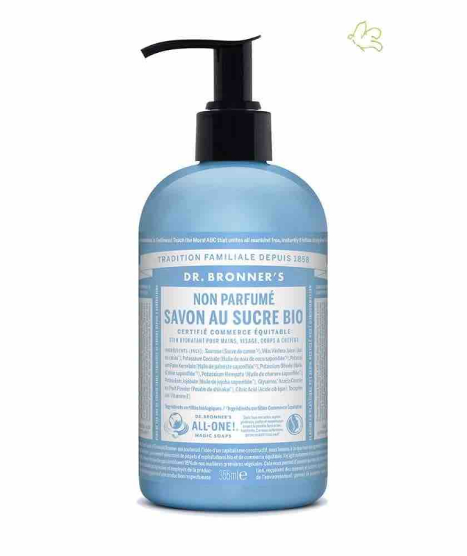 Savon au Sucre bio Non Parfumé