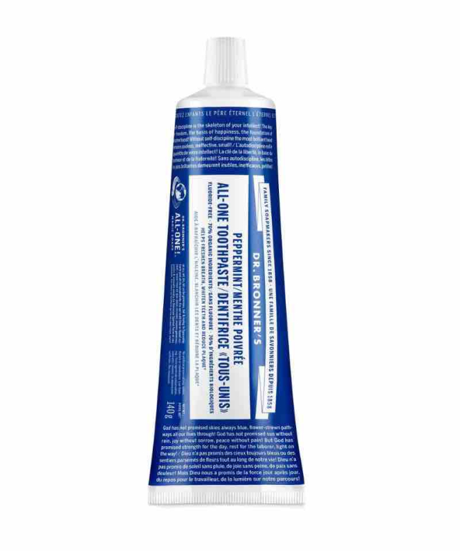 Dentifrice bio All-One Menthe Poivrée