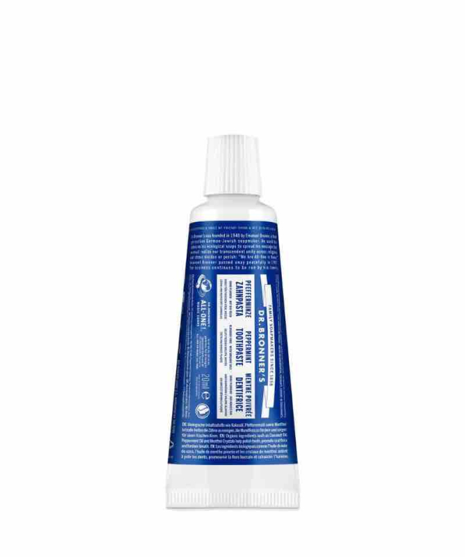 Dentifrice bio All-One Menthe Poivrée mini