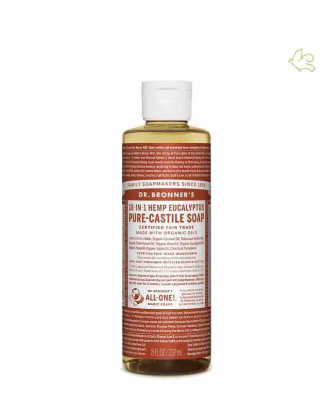 Savon Liquide bio 18-en-1 Eucalyptus (240ml)