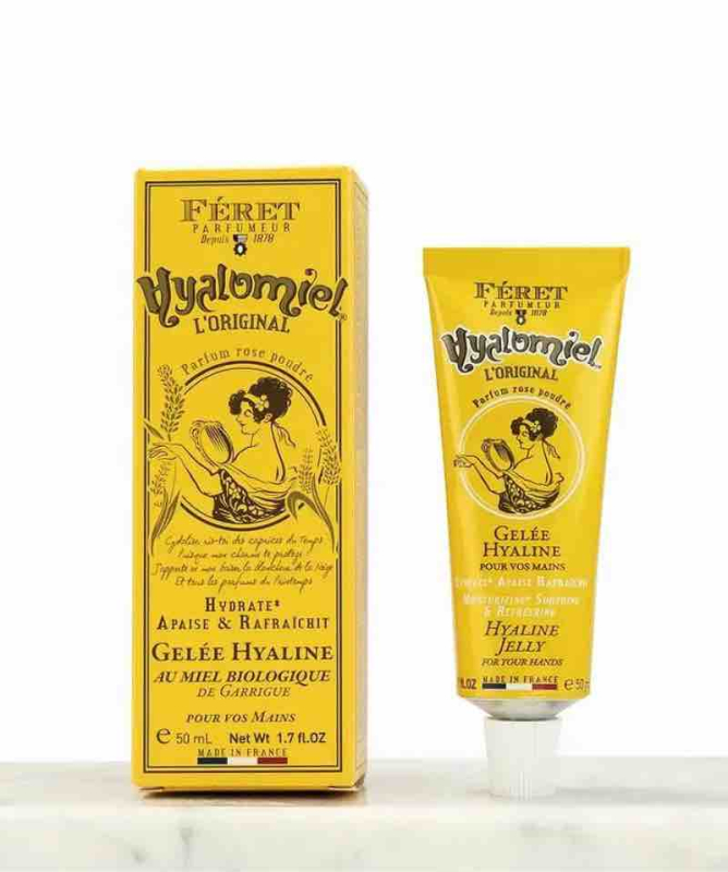 Hyalomiel Crème hydratante mains & pieds Parfum rose poudrée