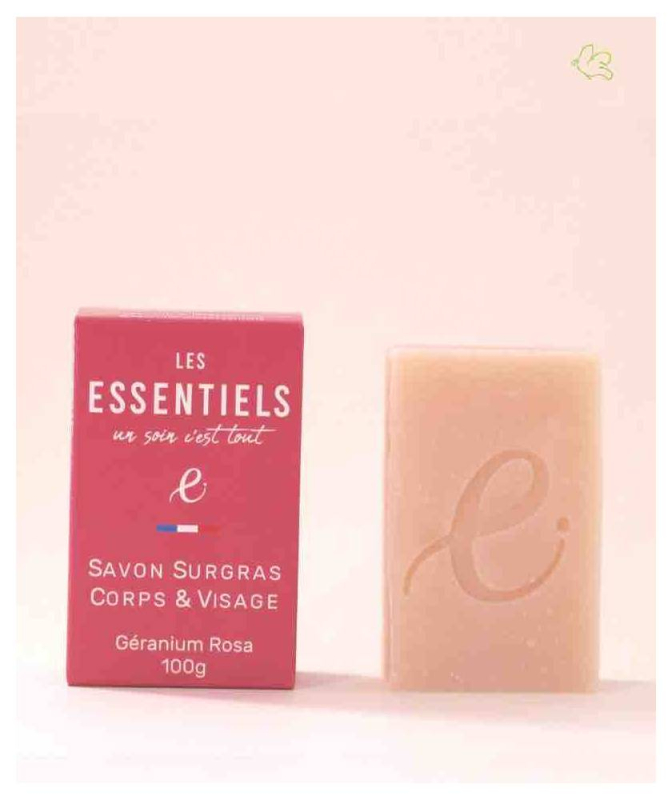 Savon surgras bio Géranium Rosa
