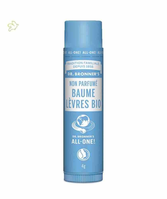 Baume à Lèvres bio non parfumé