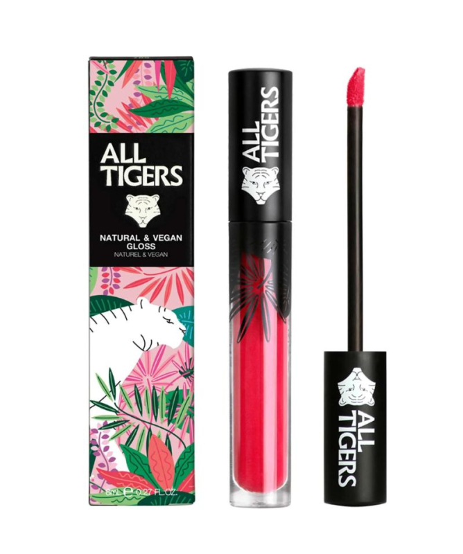 Gloss à Lèvres naturel ROUGE FRAMBOISE 801