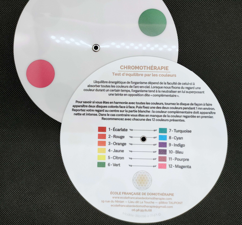 Chromothérapie – Test d’Équilibre