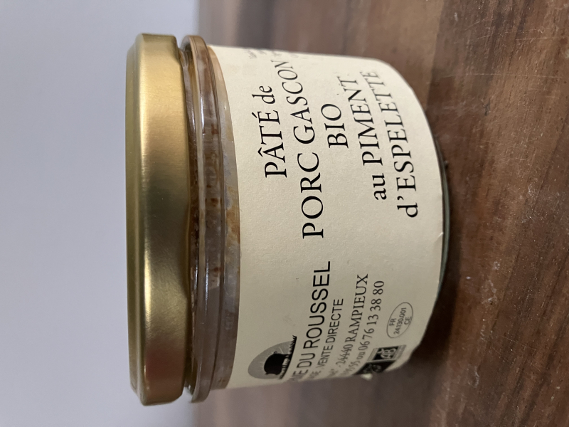 Coffret découverte de 3 patés de porc gascon bio